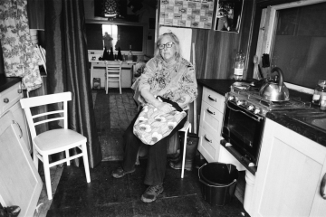 20-Anita-in-her-cabin-kitchen-Middleton-Cabins-Hartlepool